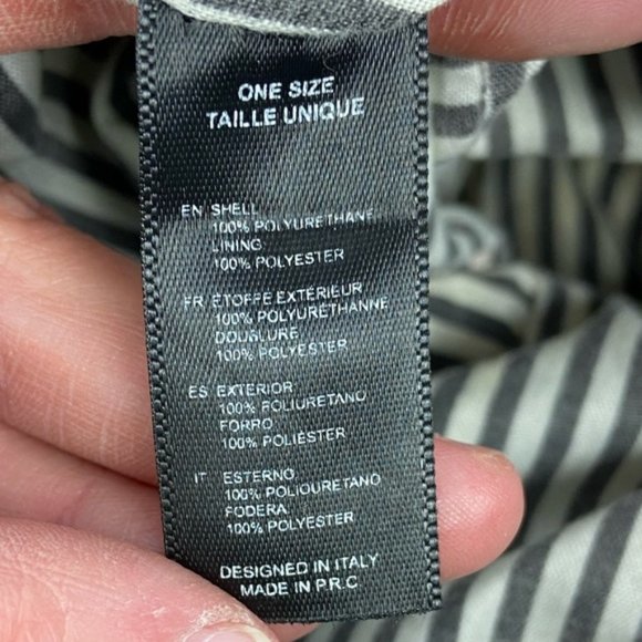 Brandy Melville Black Leather Backpack Drawstring - Picture 13 of 15